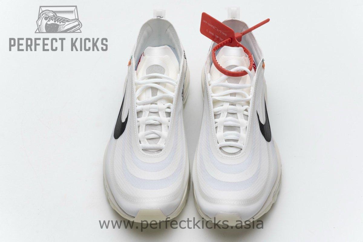 AJ4585-100 Off-White x Nike Air Max 97 All White - Image 5