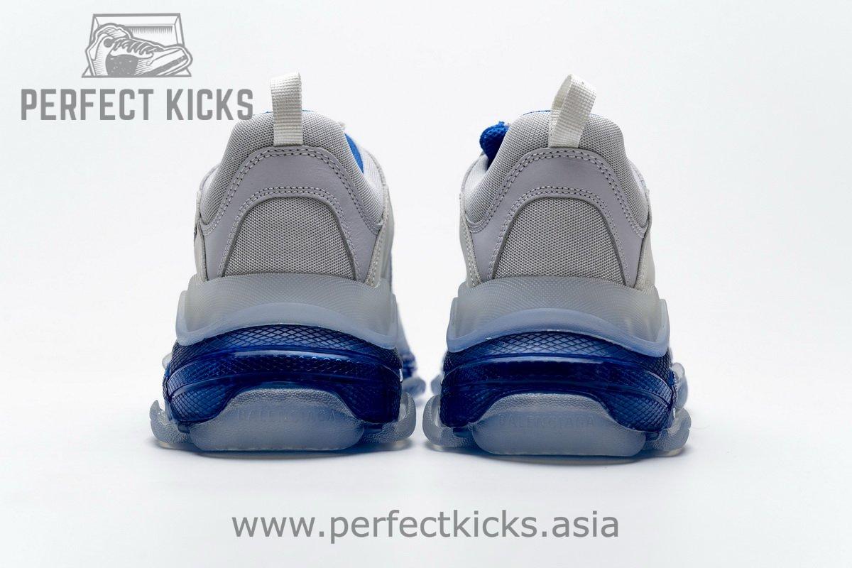 541624 W09E1 1772 Balenciaga Triple S White Blue - Image 7
