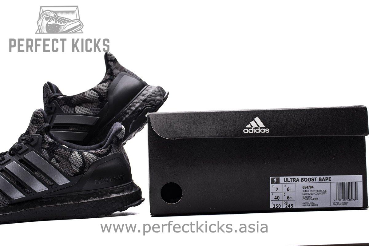 Bape x Adidas Ultra Boost “1st Camo Black” G54784 - Image 8