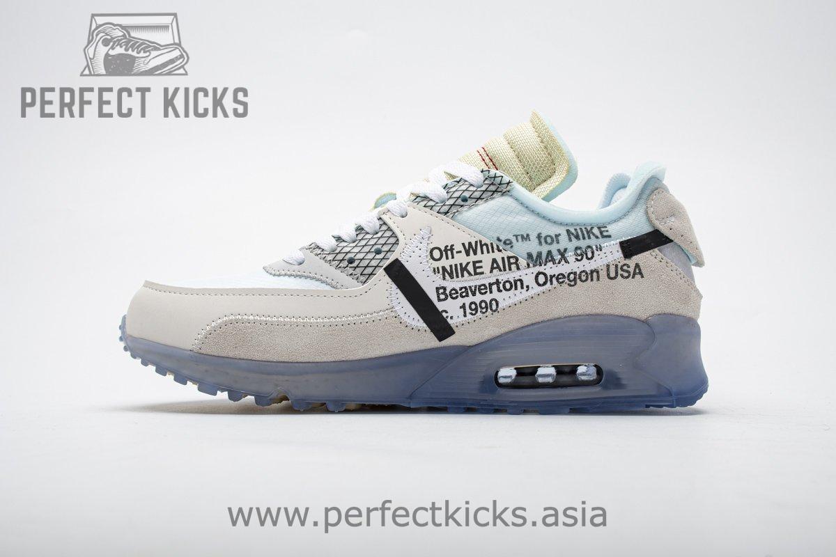 AA7293-100 Off-White x Nike Air Max 90 “All White” - Image 2