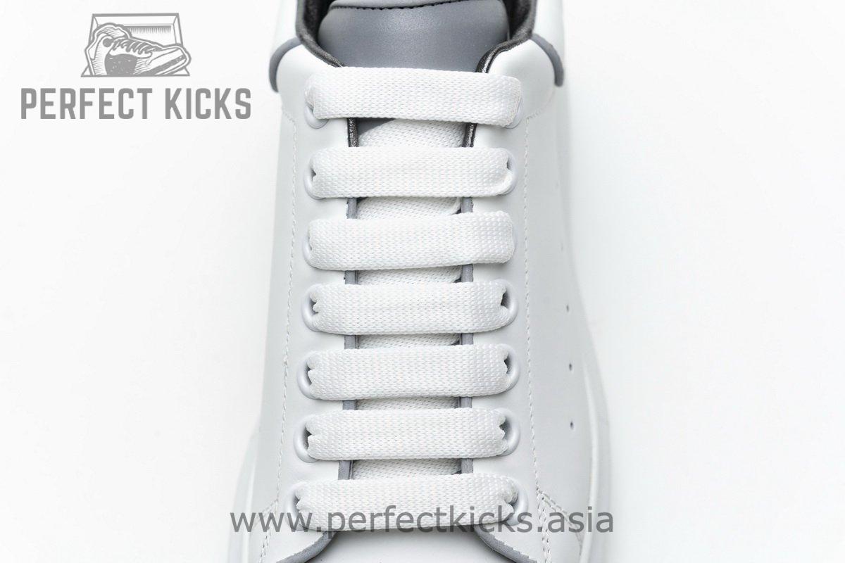462214 WHGP7 9001 Alexander McQueen Sneaker All White - Image 10