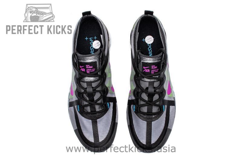 Nike VaporMax 2019 Black Active Fuchsia AT6810-001 - Image 4