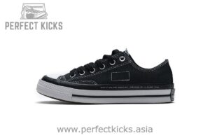 161209C Fragment x Moncler Converse CTAS LIFT OX Black White