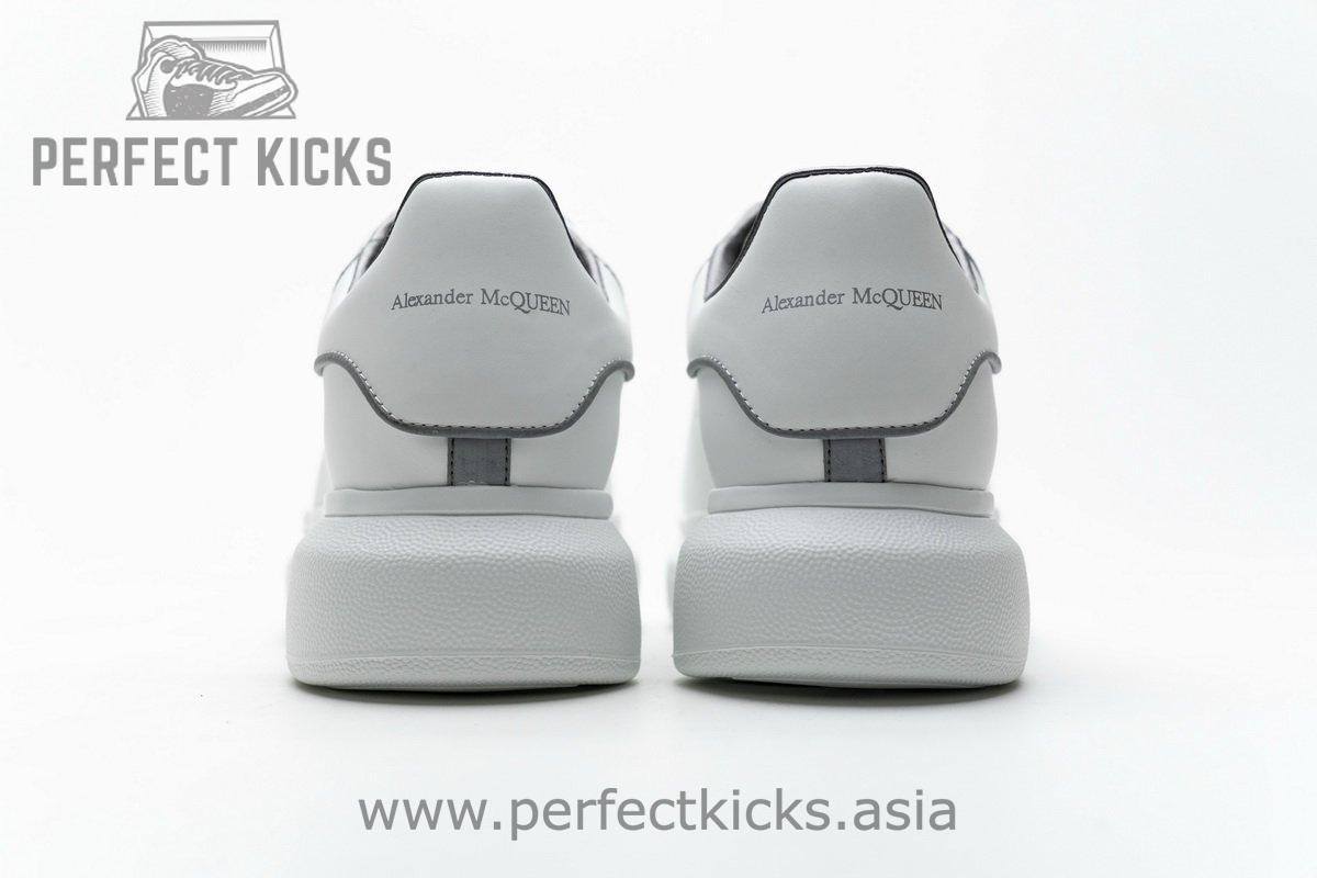 462214 WHGP7 9001 Alexander McQueen Sneaker All White - Image 7