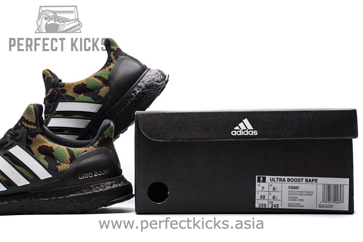 Bape x Adidas Ultra Boost “1st Camo Black” G54784 - Image 8