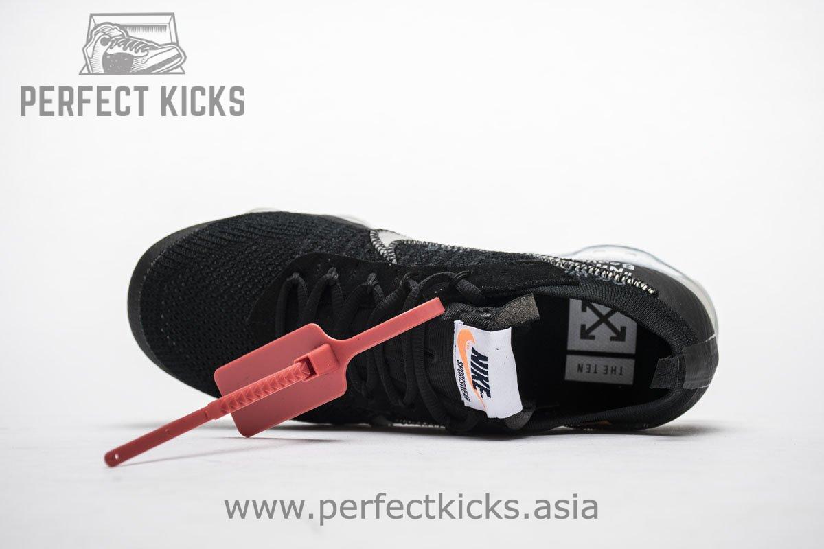 2018 1.0 AA3831-002 Off White x Nike Air VaporMax 2018 'Black White' - Image 9