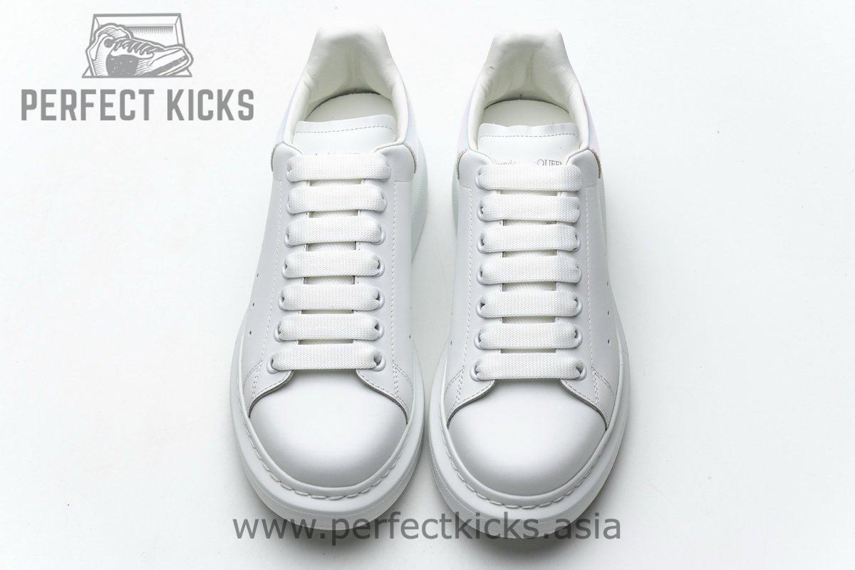462214 WHGP7 9001 Alexander McQueen Sneaker White Blue Laser - Image 4