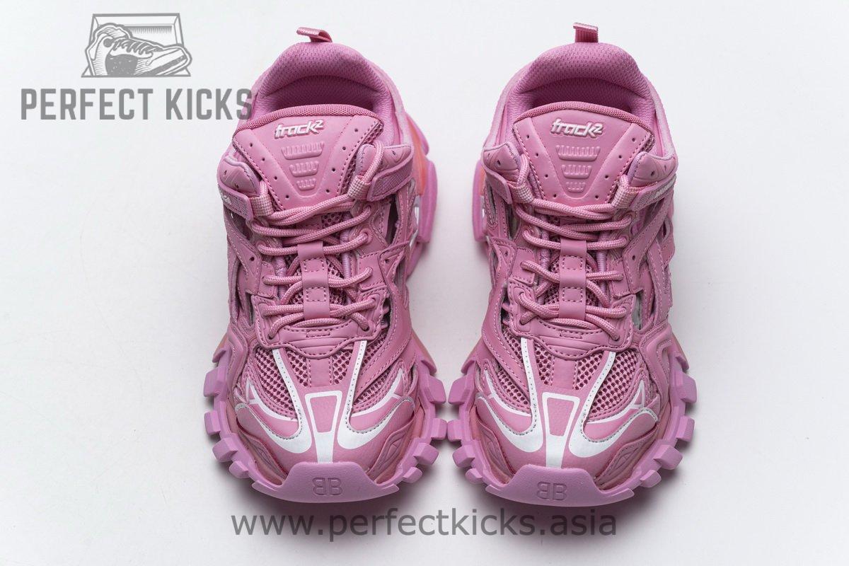 568615 W2GN5 5816 Blenciaga Track 2 Sneaker Pink - Image 4