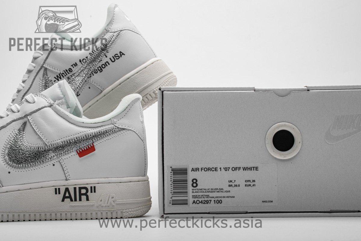 AO4297-100 OFF White X Air Force 1 ’07 Low Conplex Con - Image 11