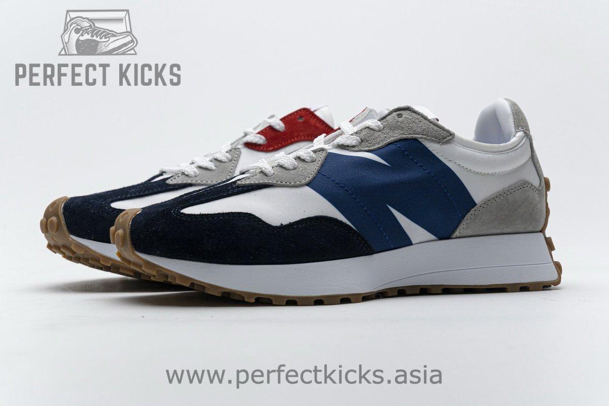 MS327PH New Balance White Blue Red - Image 6