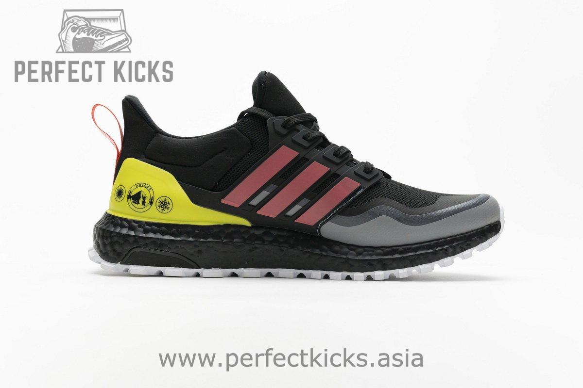 EG8097 adidas Ultra Boost All Terrain Core Black and Red - Image 9