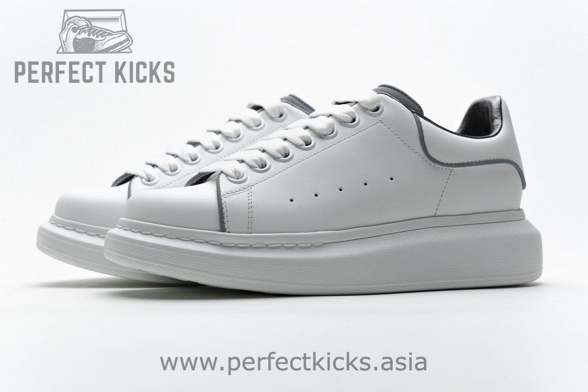 462214 WHGP7 9001 Alexander McQueen Sneaker All White - Image 6