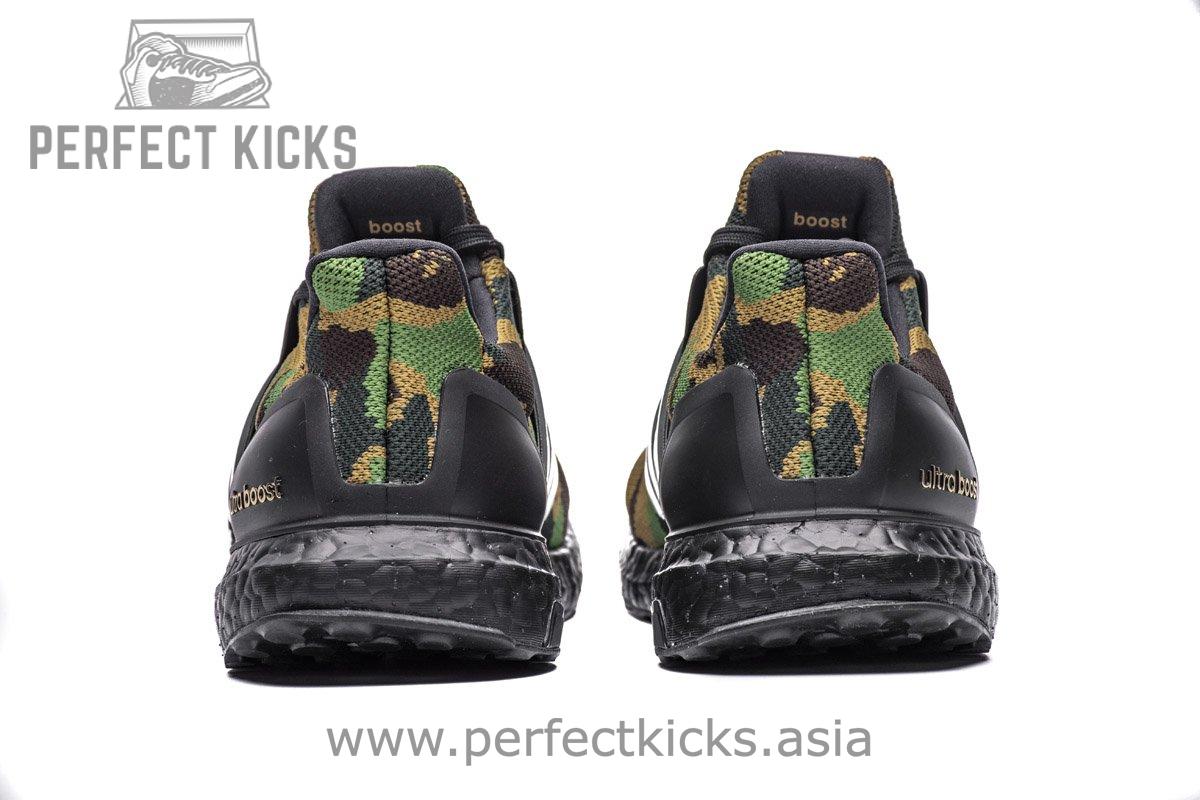 Bape x Adidas Ultra Boost “1st Camo Black” G54784 - Image 5