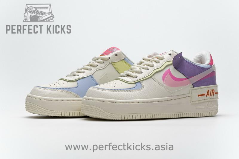 CU3012-164 Nike W Air Force 1 Shadow Pale Ivory Pink - Image 5