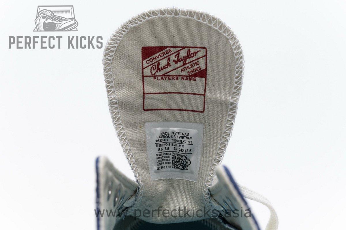 162064C Converse Chuck 70 OX True Navy Black Egret - Image 11