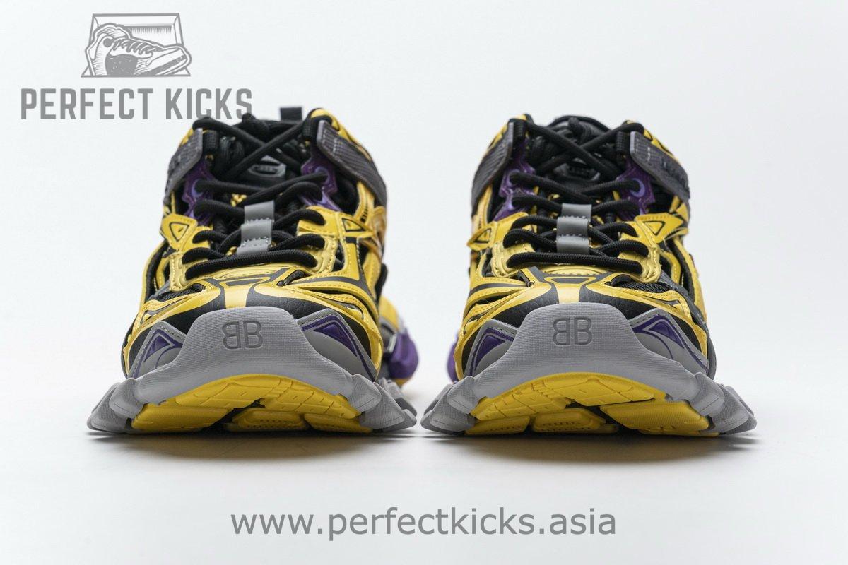 570391 W2GN1 2027 Blenciaga Track 2 Sneaker Yellow Black - Image 5