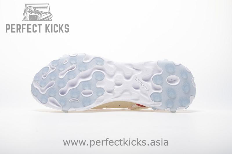 Nike React Element 87 “White Red” AQ1090-100 - Image 4