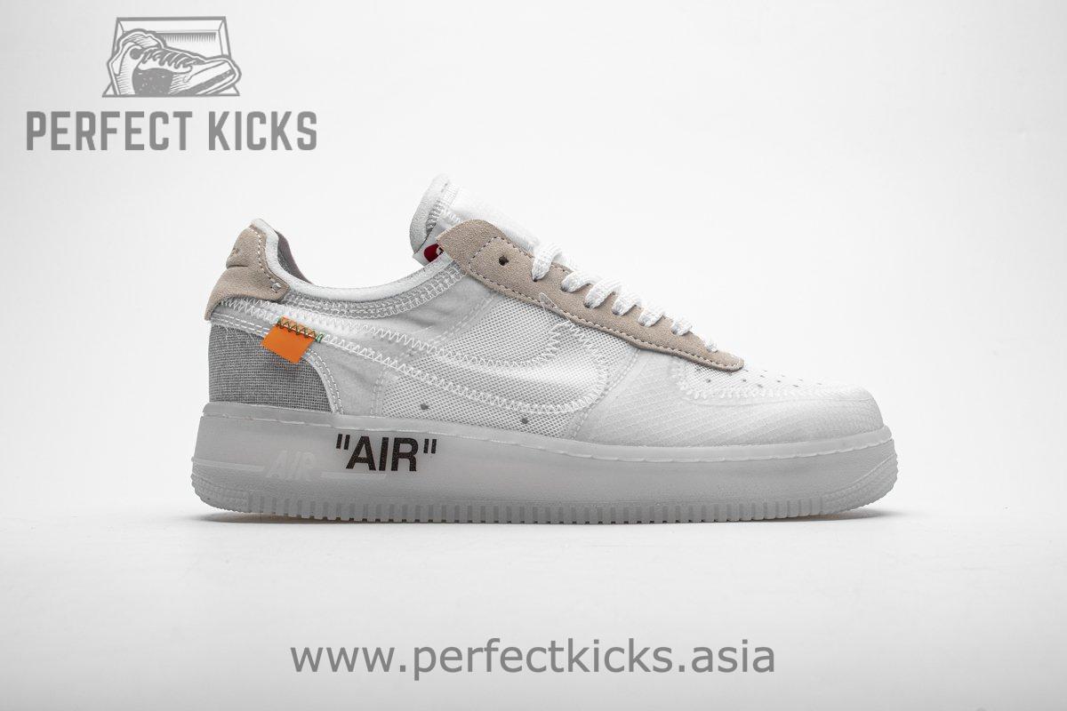 AO4606-100 OFF White X Air Force 1 Low White - Image 3