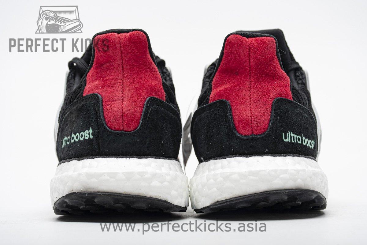 EF0724 adidas Ultra Boost S&L Black Grey Power Red Real Boost - Image 5