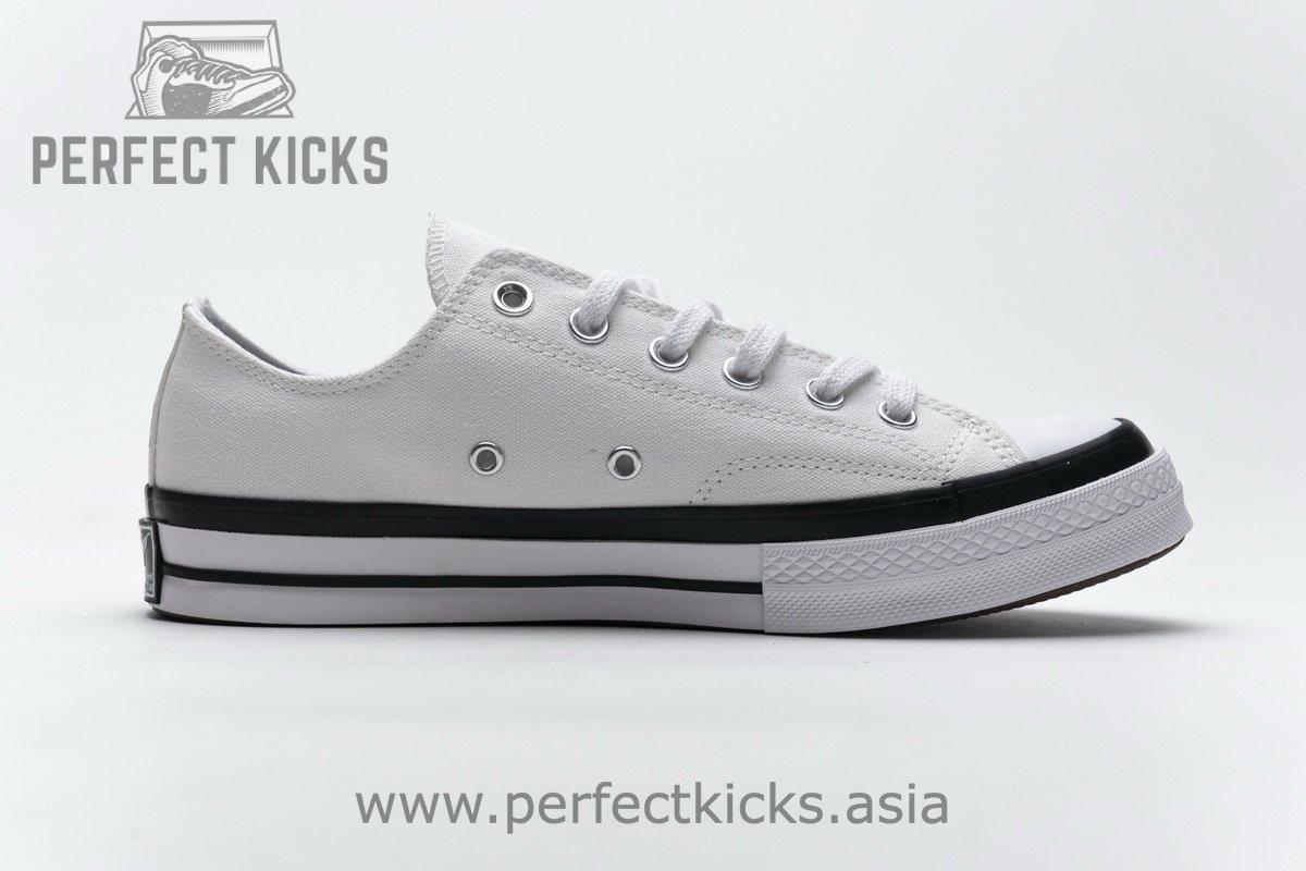 161208C Fragment x Moncler Converse CTAS LIFT OX White - Image 9
