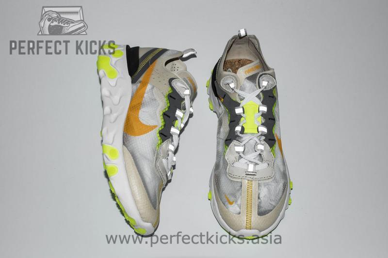 Nike React Element 87Undercover“Orewood Brown” AQ1090-101 - Image 4