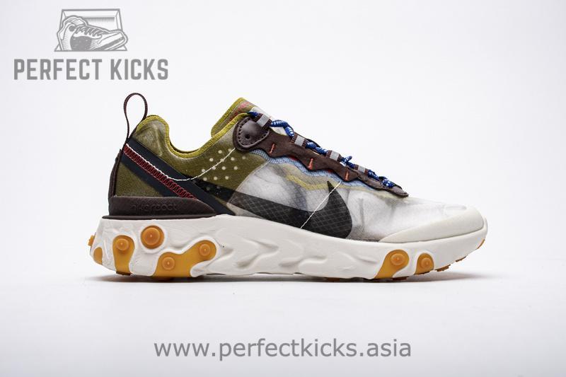Nike React Element 87 “Moss” AQ1090-300 - Image 8