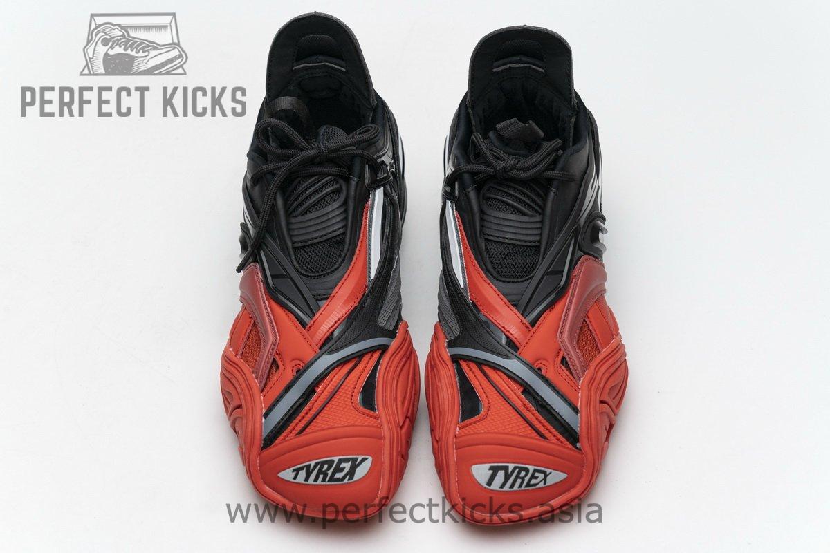 Balenciaga Tyrex 5.0 Sneaker Black Red - Image 4