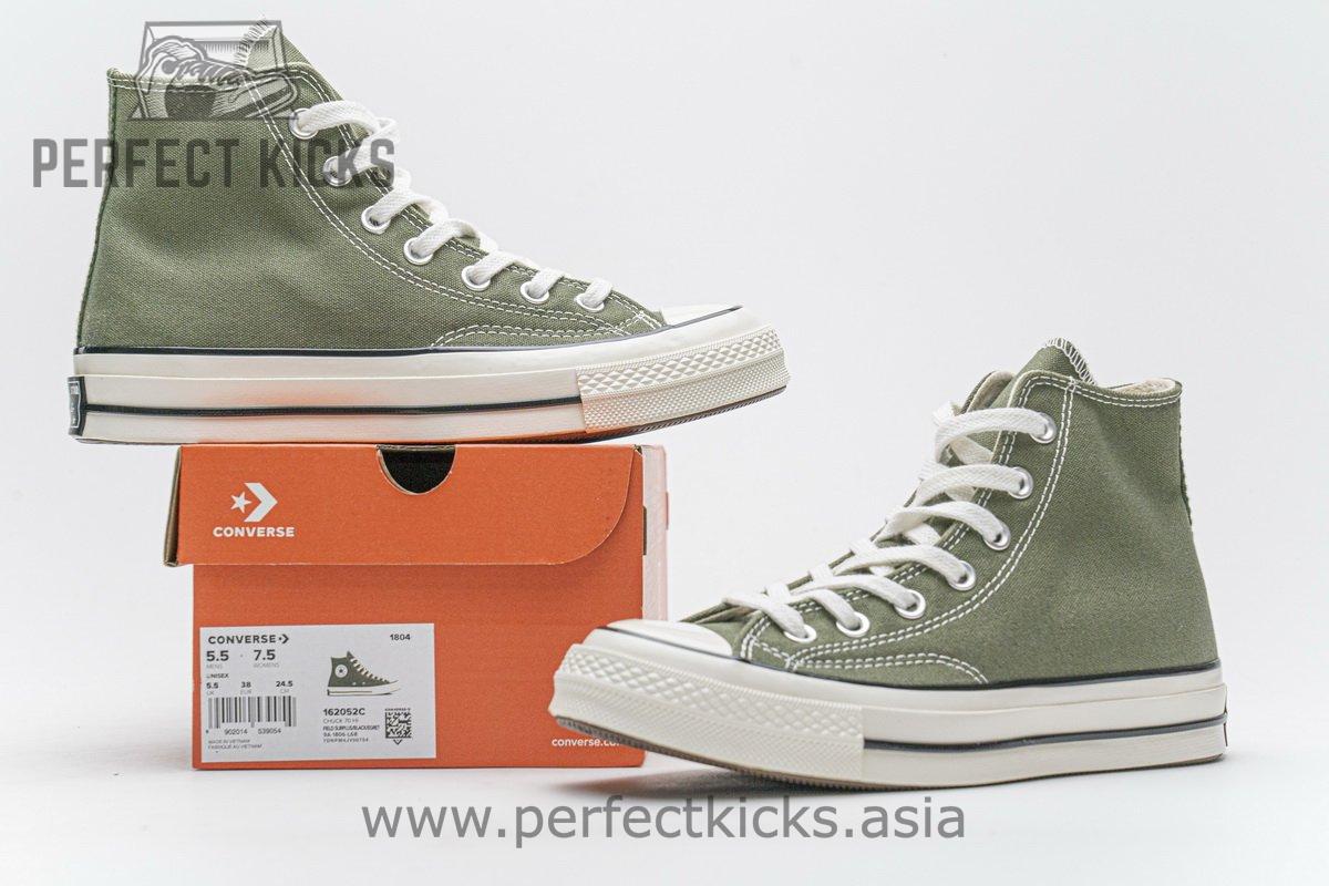 162052C Converse Chuck 70 HI Field Surplus Black Egret - Image 2