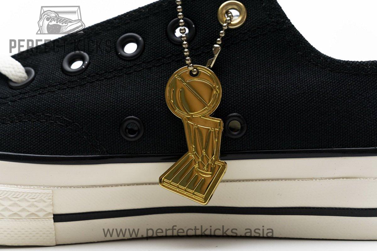 161408C Converse Chuck Taylor All-Star Ox Think 16 Black White - Image 3