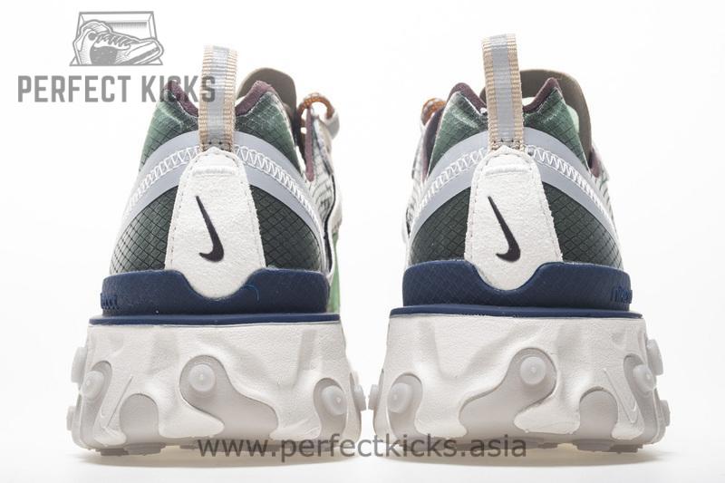 Nike React Element 87 “Brown green” AQ1090-002 - Image 5