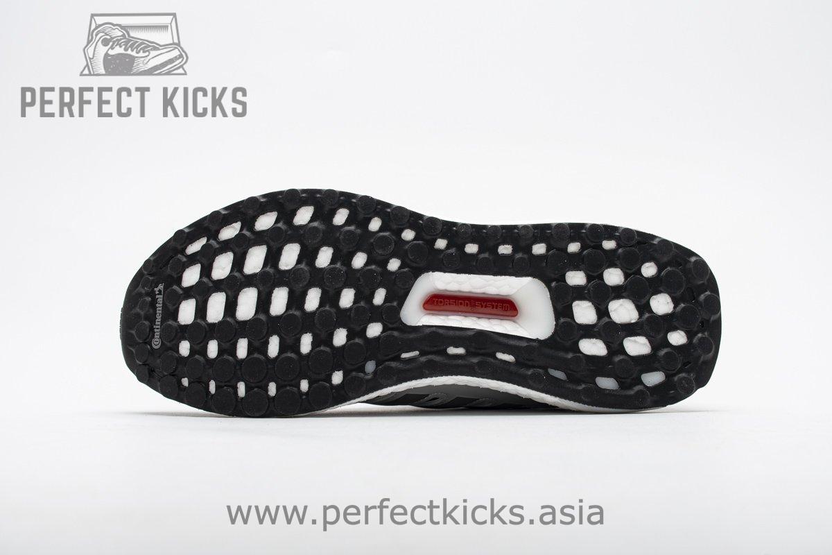 EF0724 adidas Ultra Boost S&L Black Grey Power Red Real Boost - Image 6