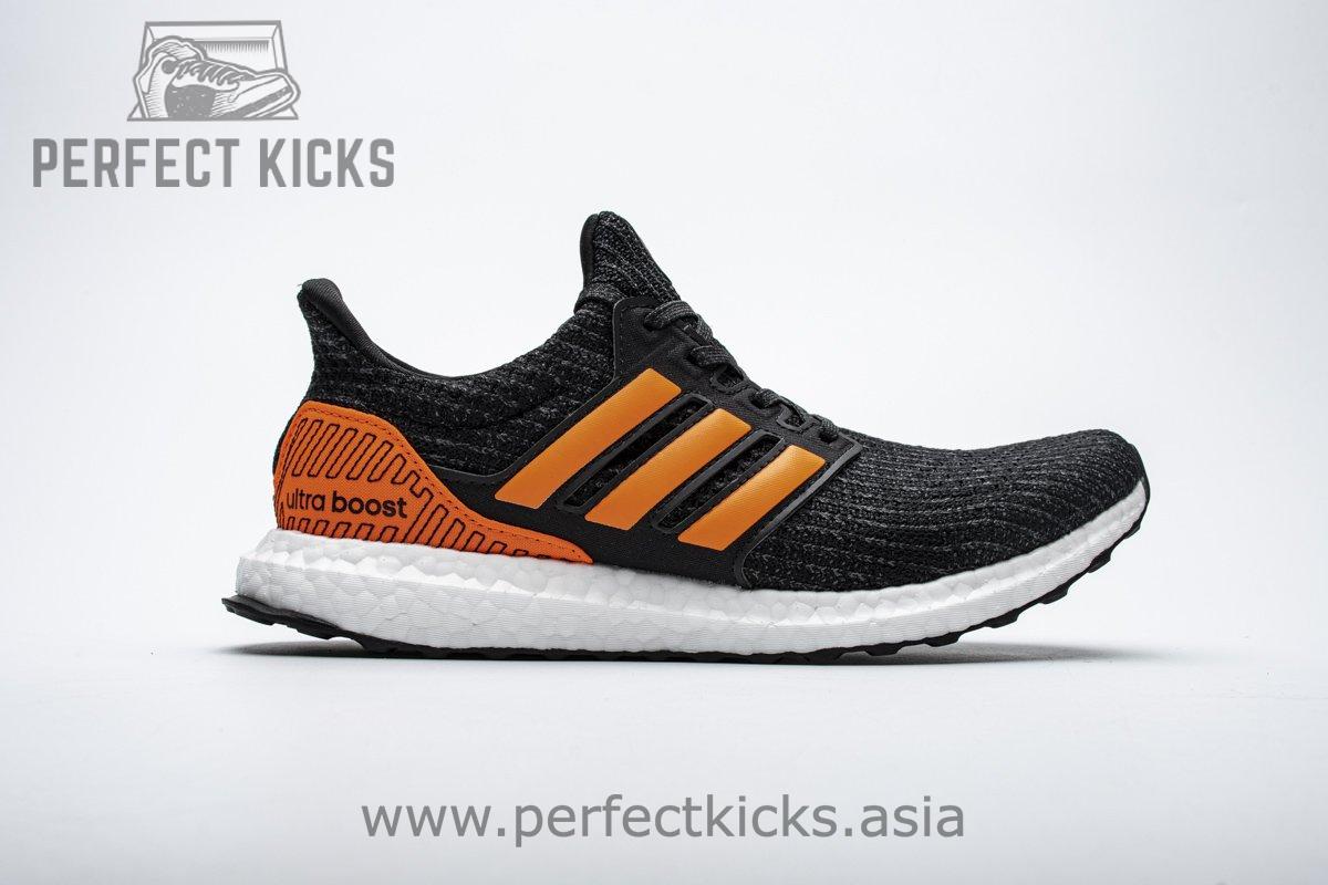 Ultra Boost 4.0 “Core Black/Solar Orange”EH1423 - Image 2