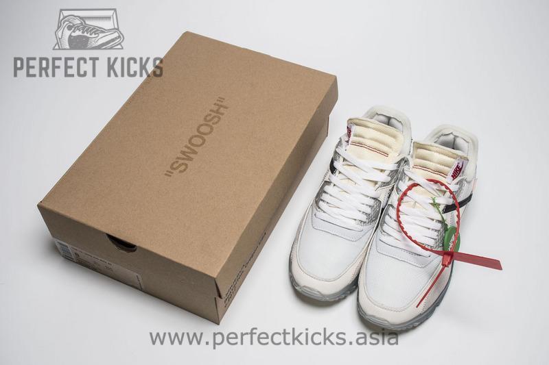 Off White x Nike air Max 90 AA7293-100 - Image 9