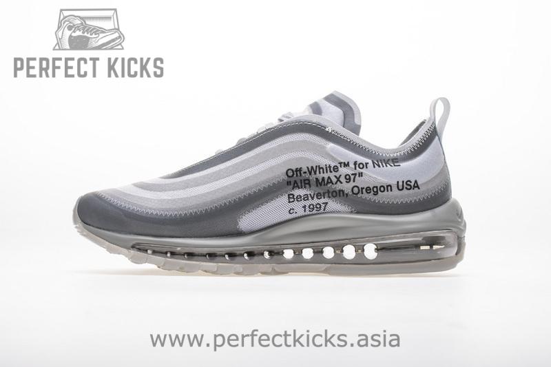 OFF WHITE X Nike Air Max 97 “Wolf Grey Menta” AJ4585-012 - Image 2