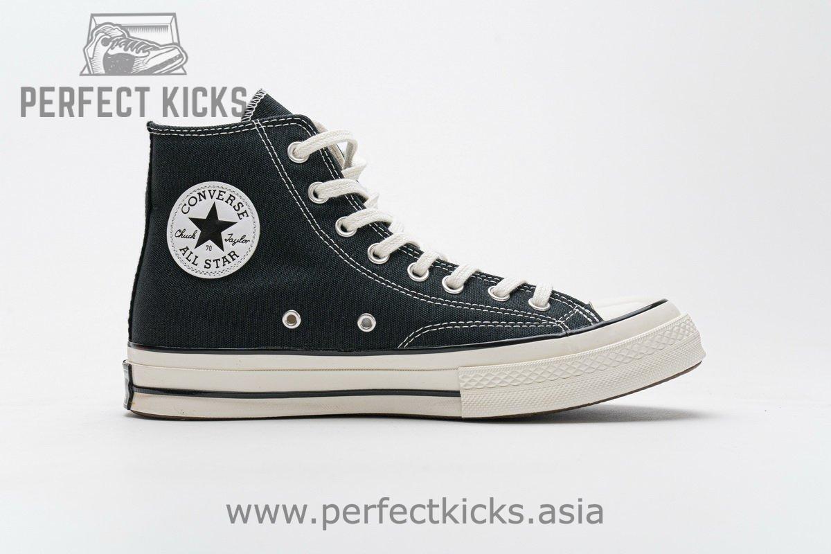 162050C Converse Chuck 70 HI Black Egret - Image 8