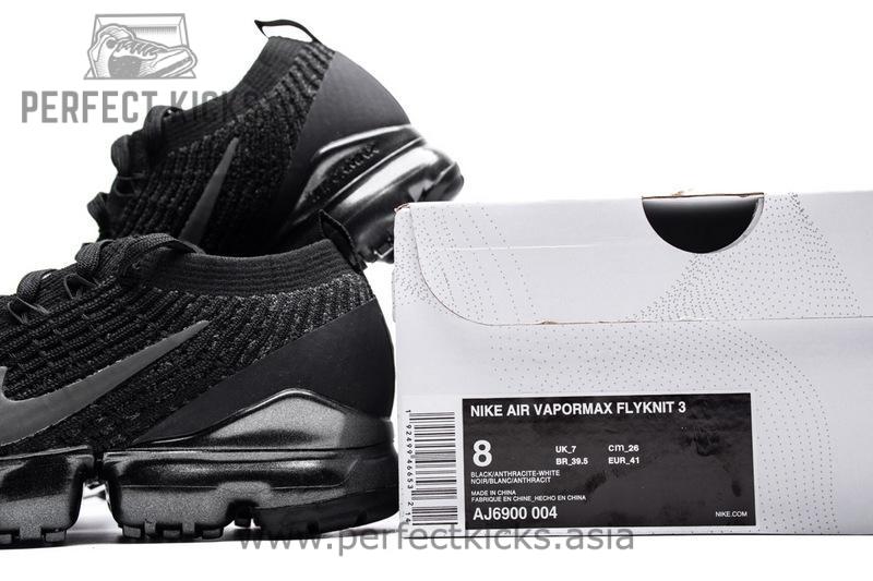 Nike Air Vapormax Flyknit 3 All Black AJ6900-004 - Image 7