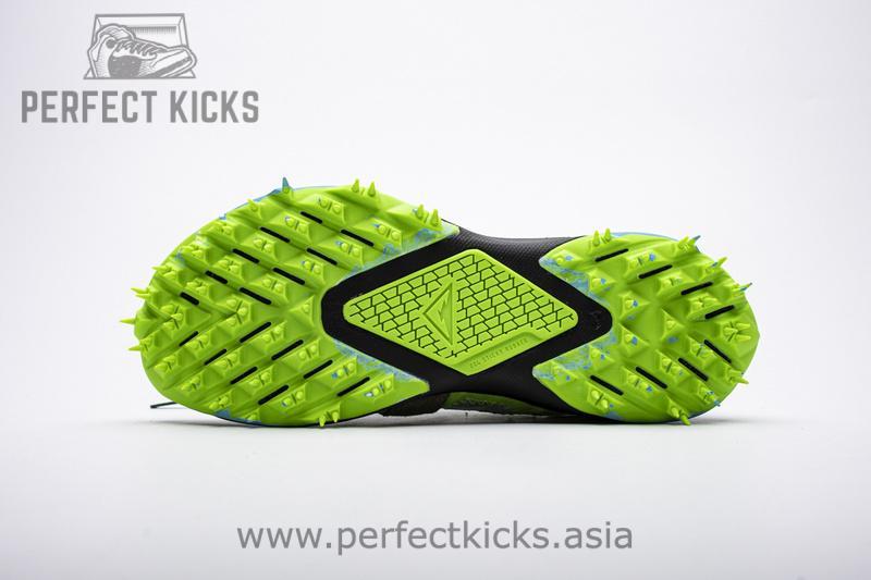 OFF WHITE X Nike Zoom Terra Kiger 5 White Electric Green CD8179-300 - Image 4