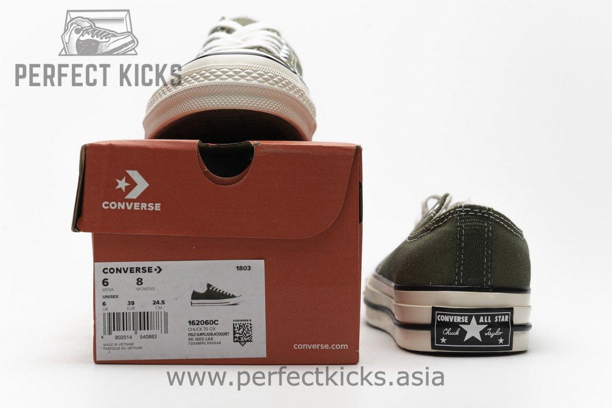 162060C Converse Chuck 70 OX Field Surplus Black Egret - Image 3