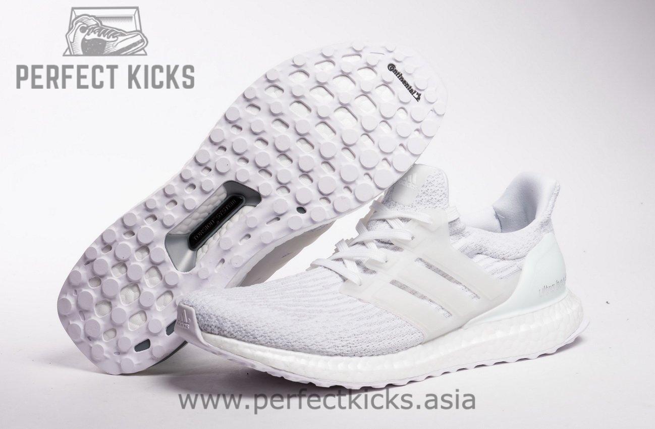 Adidas Ultra Boost 3.0 “Triple White” Real Boost BA8841 - Image 4