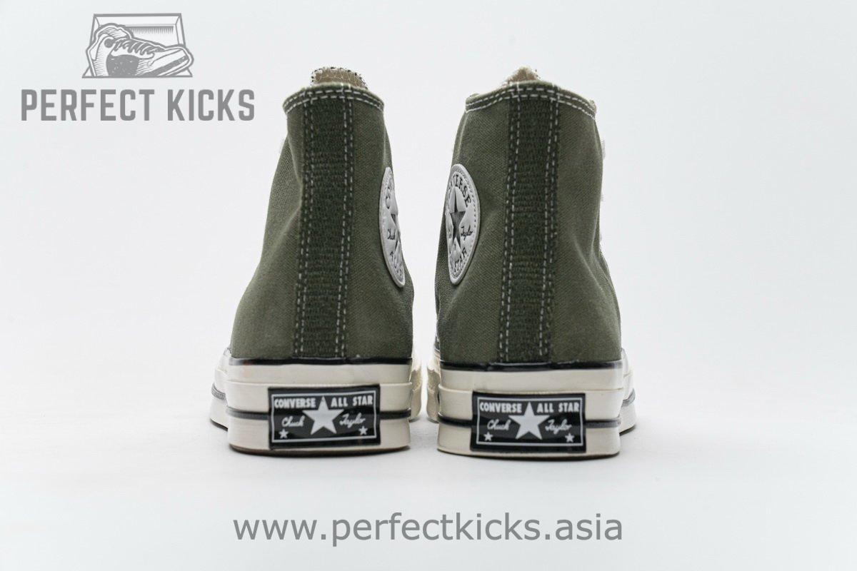 162052C Converse Chuck 70 HI Field Surplus Black Egret - Image 7