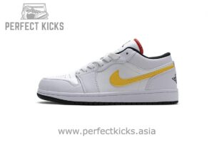 CW7009-100 Air Jordan 1 Low White Multi-Color