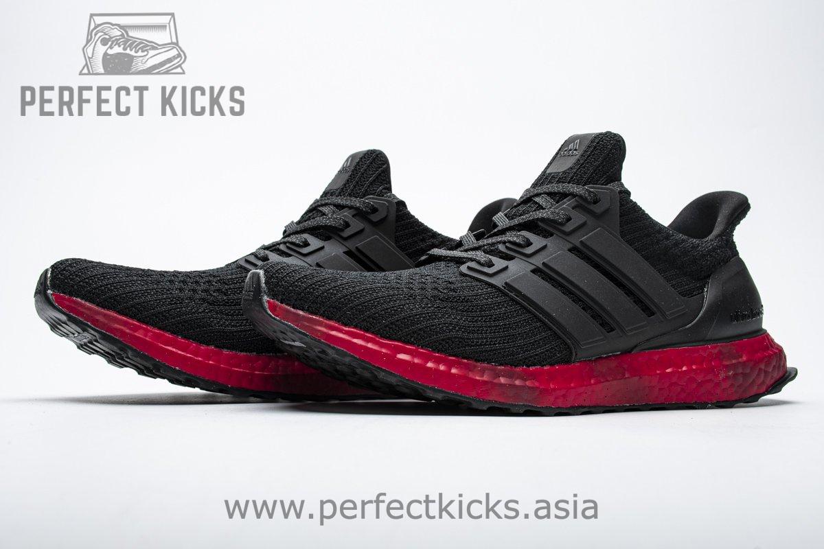 Ultra Boost 4.0 “Core Black/Solar Red”FV7282 - Image 3