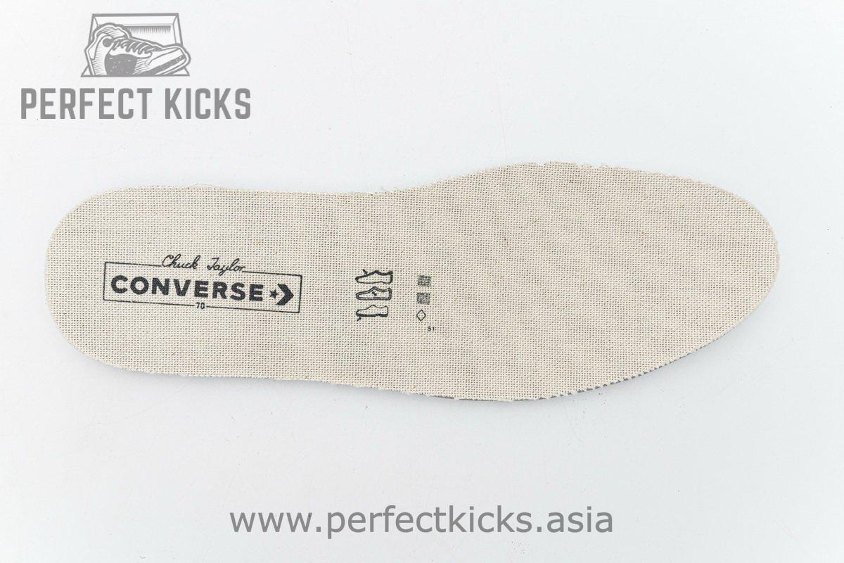 159623C Converse Chuck 70 HI Saddle Black Egret - Image 11
