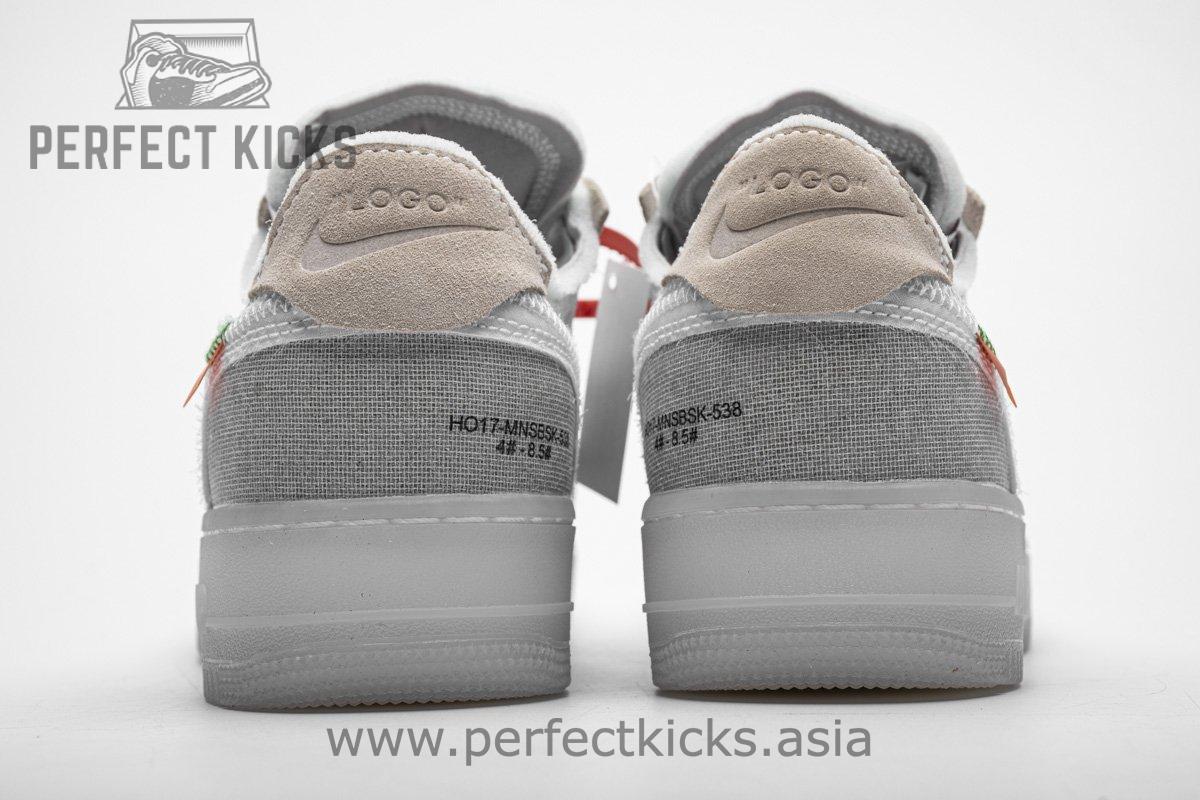 AO4606-100 OFF White X Air Force 1 Low White - Image 6