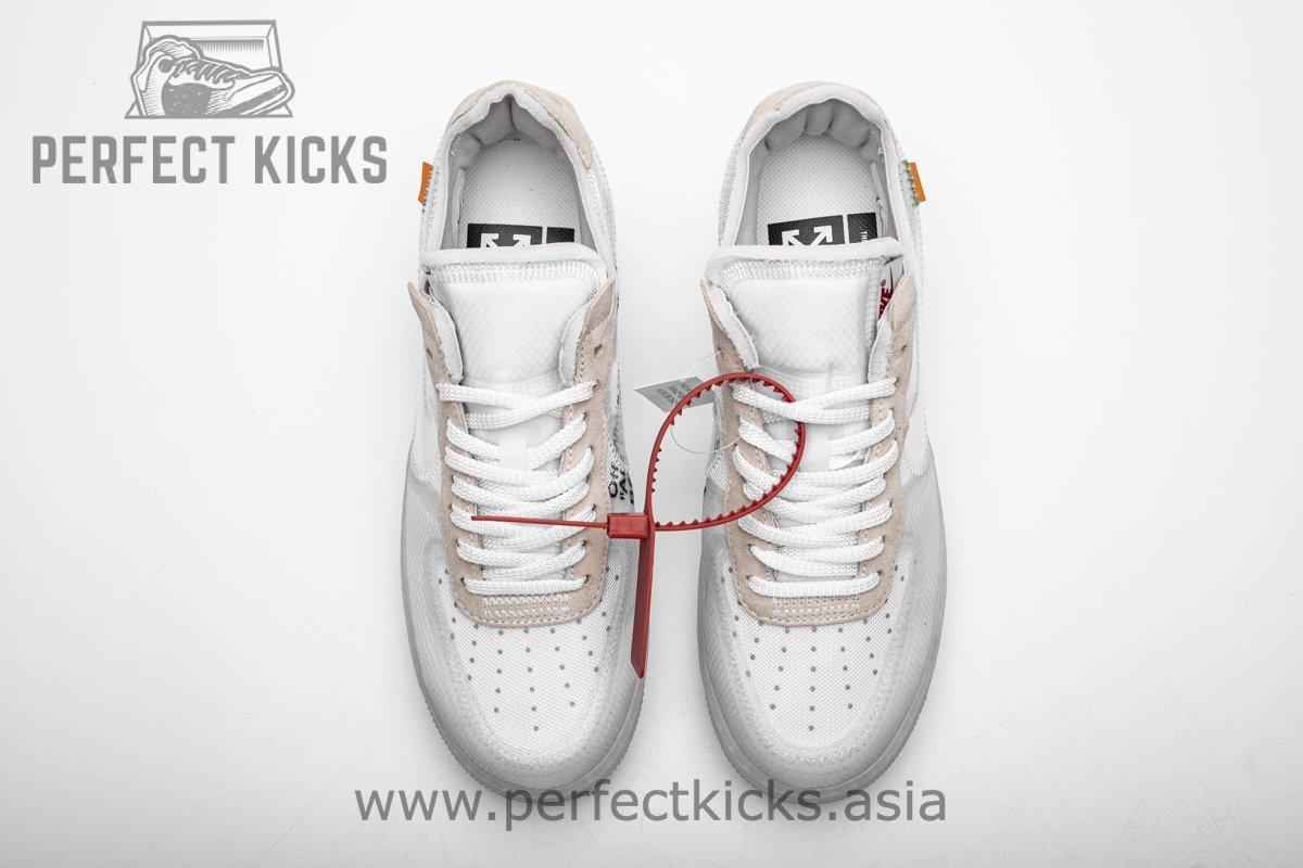 AO4606-100 OFF White X Air Force 1 Low White - Image 8