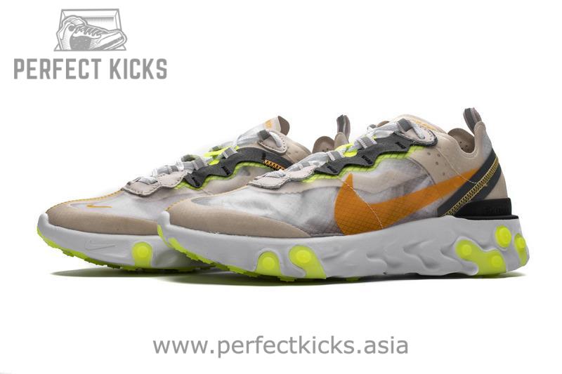 Nike React Element 87Undercover“Orewood Brown” AQ1090-101 - Image 7