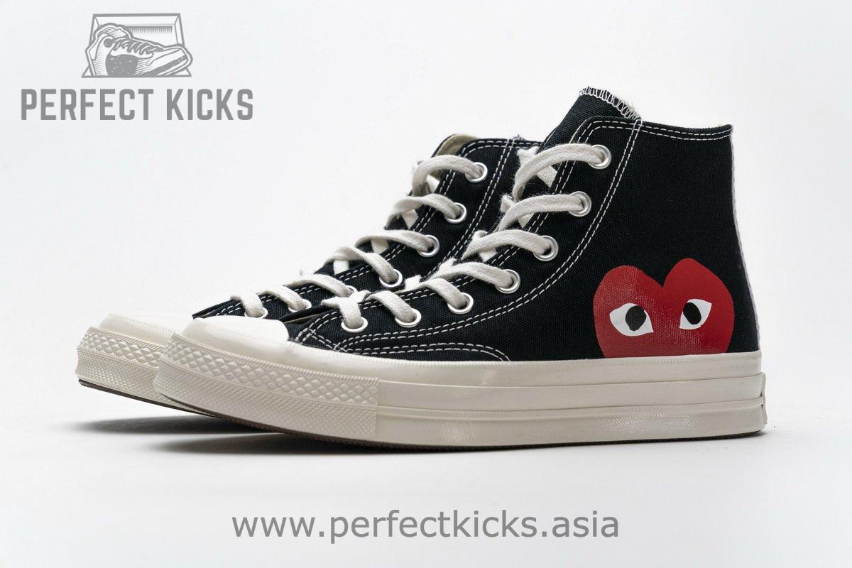 150204C CDG Play x Converse Chuck Taylor All Star 70 High Top - Image 6