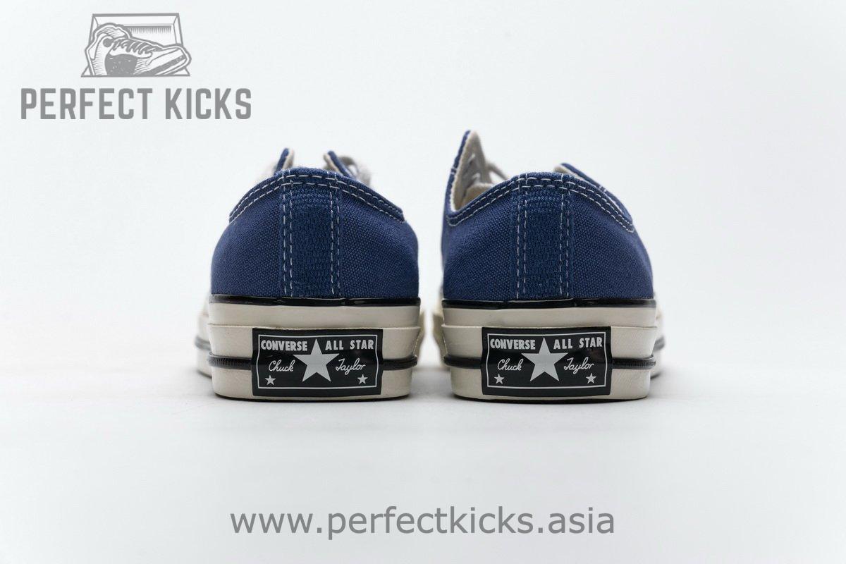 162064C Converse Chuck 70 OX True Navy Black Egret - Image 7