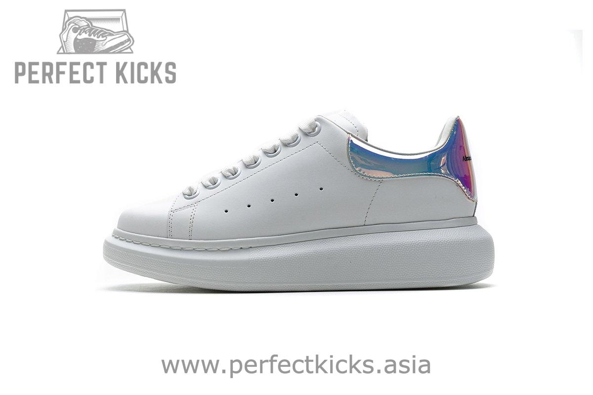 462214 WHGP7 9001 Alexander McQueen Sneaker White Blue Laser