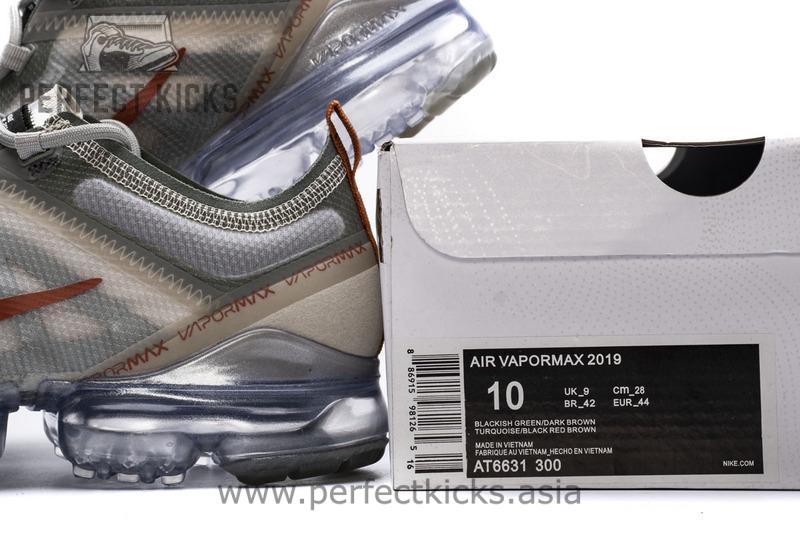 Nike air VaporMax 2019 Olive Green AT6631-300 - Image 4